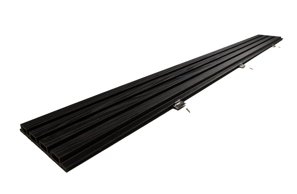 Panneau extérieur (WPC) - couleur noir – Image 6